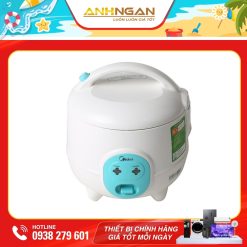 Nồi cơm điện Midea CM06S thiết kế nhỏ gọn, nấu cơm nhanh chín và giữ ấm hiệu quả. Phù hợp cá nhân, sinh viên và gia đình nhỏ. Dễ sử dụng, tiết kiệm điện và vệ sinh tiện lợi.