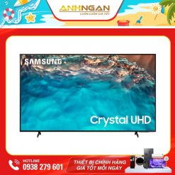 Tivi Samsung 43BU8000 sở hữu thiết kế AirSlim hiện đại, màn hình Crystal UHD 4K sắc nét cùng âm thanh sống động, mang đến trải nghiệm giải trí chân thực cho gia đình. Hỗ trợ YouTube, Netflix và nhiều ứng dụng thông minh tiện lợi.